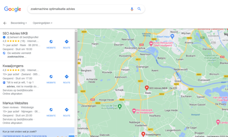 Hoe word je goed gevonden op Google Maps?